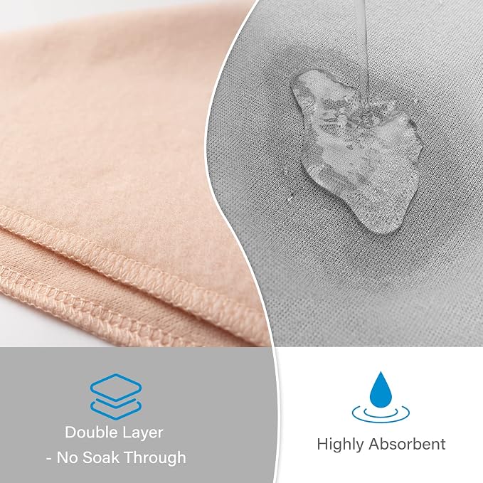 Adult Drool Bib for Special Needs, Large Elderly Bandana, Teen Bib for Women Men - Image 4
