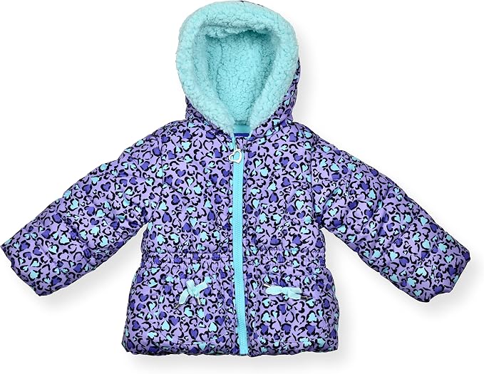 Arctic Quest Little Girls Bib Snow Pants and Ski Jacket Water-Resistant Snowsuit - Image 2