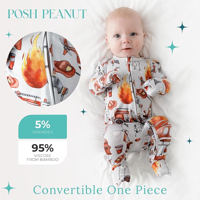 Posh Peanut Convertible Baby Sleepers - Image 2