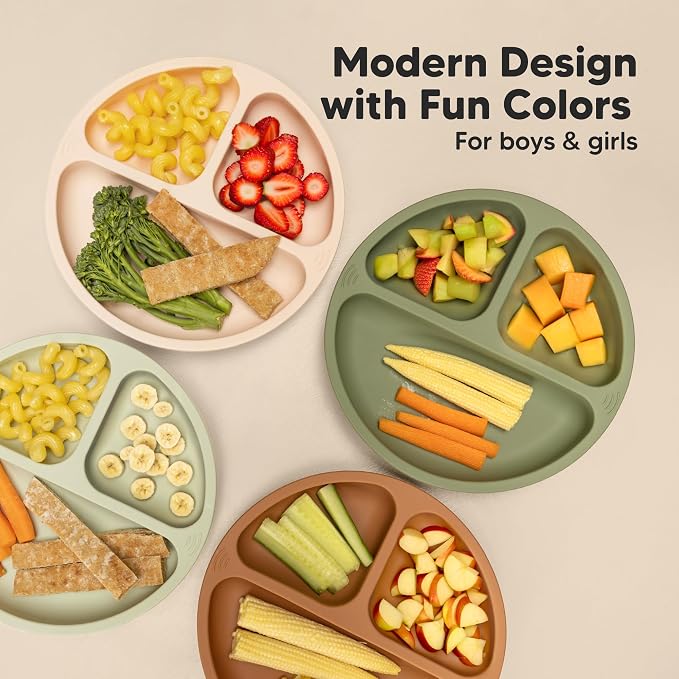KeaBabies Suction Plates for Baby, Toddler - Image 9