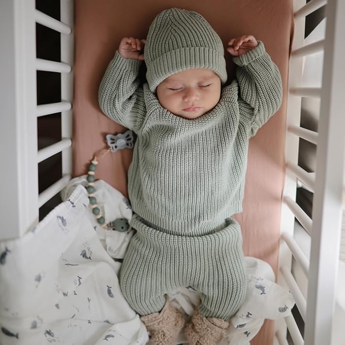 mushie Muslin Baby Swaddle Blanket | 100% Organic Cotton - Image 4
