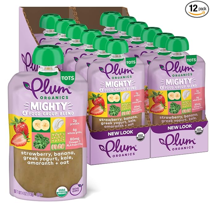 Plum Organics Mighty 4 Organic Toddler Food by PlumOrganics