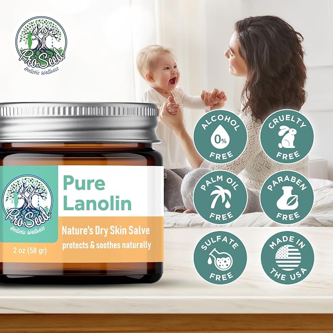 ProSeed Handmade Pure Lanolin Balm – US Pharmacopeia Grade - Image 3