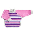 Kiddologic Bibit-all Baby Feeding Bib, Long Sleeves, Ribbed Cuffs, High Collar by Unknown