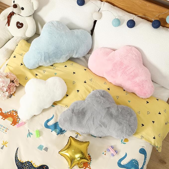 YRXRUS Cloud Pillows, Decorative Throw Pillow Gifts, Cute Plush Room Decor - Image 4