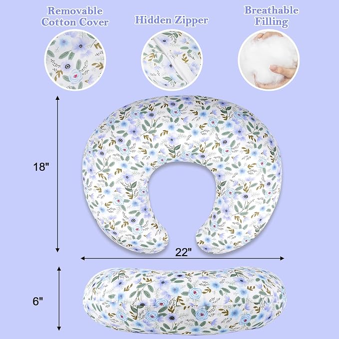 Nursing Pillow for Breastfeeding & Bottle Feeding - Image 2