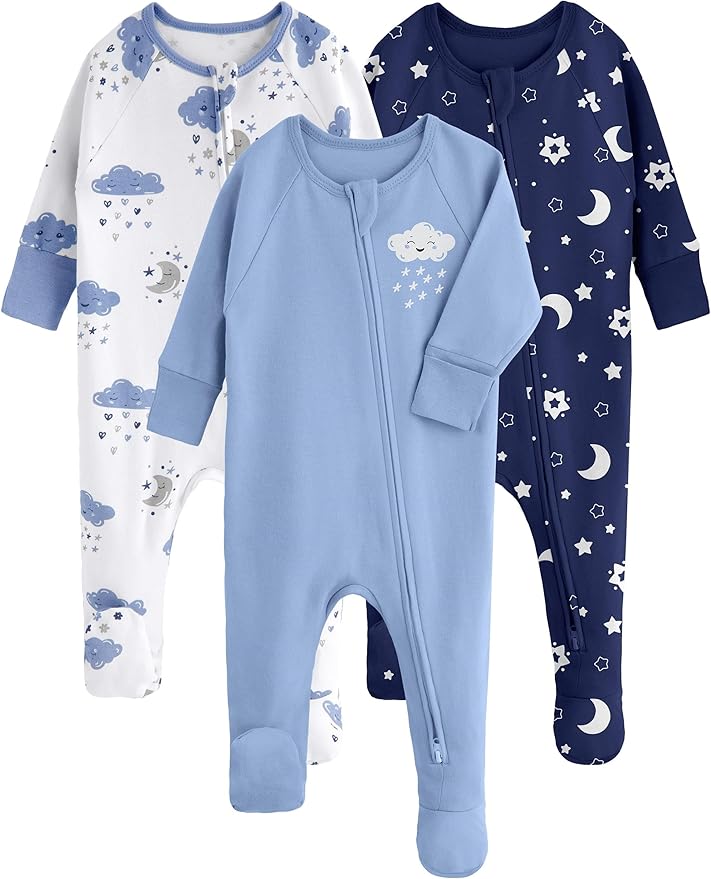 Yoofoss Baby Pajamas 100% Cotton Baby Sleepers by YOOFOSS