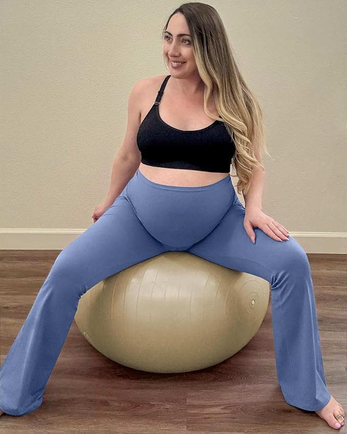 G4Free BareFeel Maternity Flare Leggings - Image 4