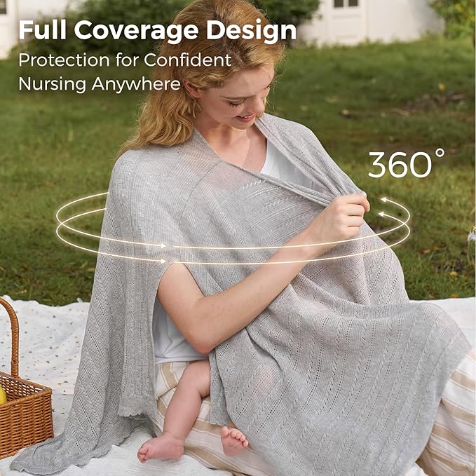 Momcozy Ultra-Light Nursing Cover - Image 4