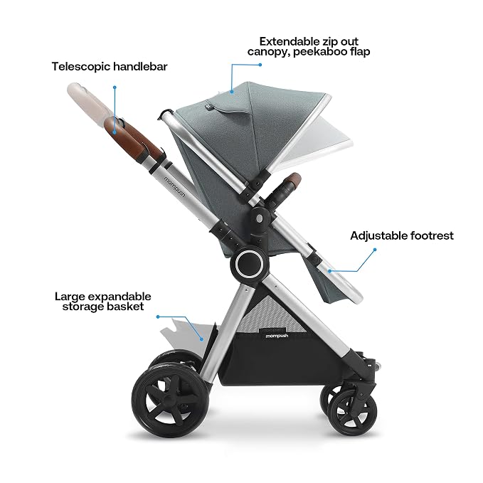 Mompush Ultimate 2 Baby Stroller - Image 3