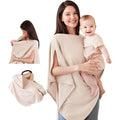 Konssy Nursing Cover for Breastfeeding, Soft & Breathable Privacy Poncho by Konssy
