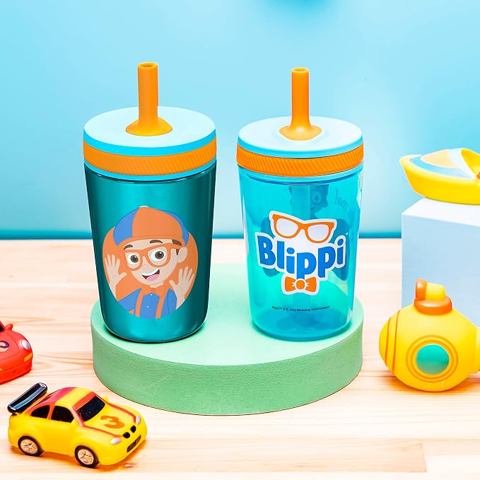 Zak Designs Blippi Kelso Toddler Cups - Image 2
