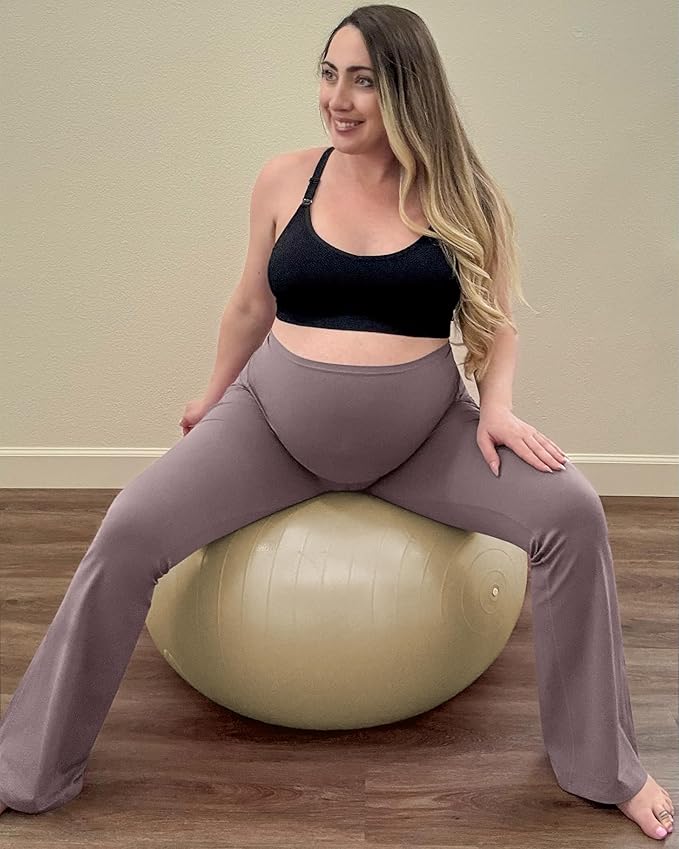 G4Free BareFeel Maternity Flare Leggings - Image 5
