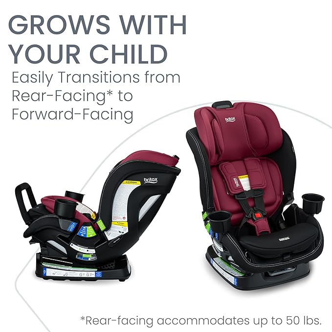Britax Poplar S Convertible Car Seat, 2-in-1 Car Seat - Image 2