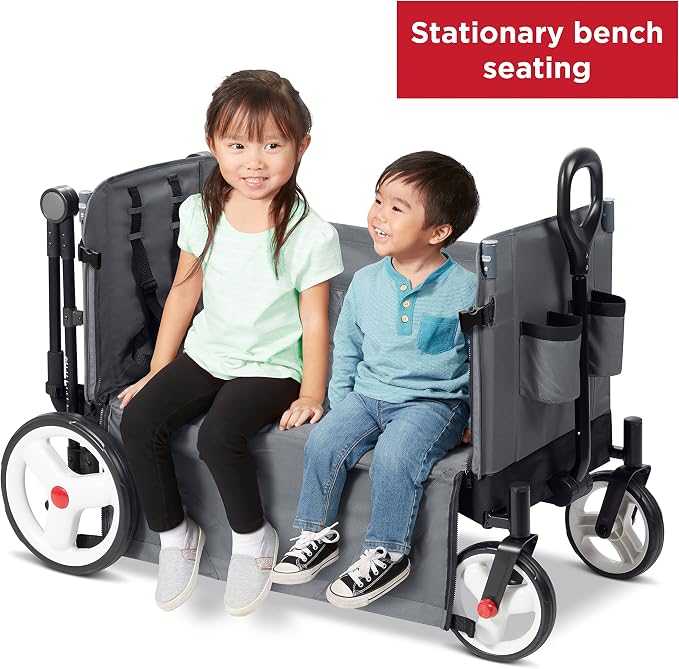 Stroller Wagon for Kids, Baby Stroller, Utility Cart, Rolling Cart, Radio Flyer - Image 7