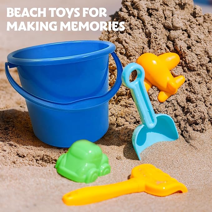 Podzly 12 Pack Beach Pails Sand Buckets - Image 2