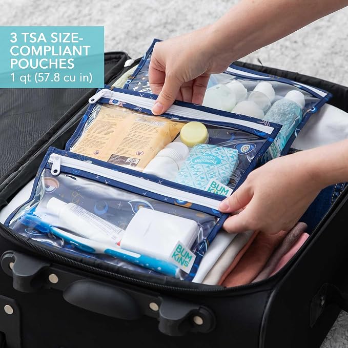 Bumkins - Waterproof Wet Bag & Clear Travel Bags - - Image 5