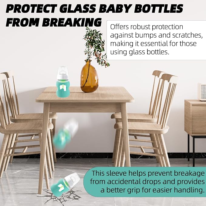 Silicone Baby Bottle Sleeves Compatible - Image 3