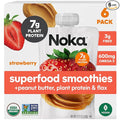Noka Superfood Fruit & Nut Butter Smoothie Pouches, Healthy Snacks 6 Pack by NokaSuperfoodSnacks