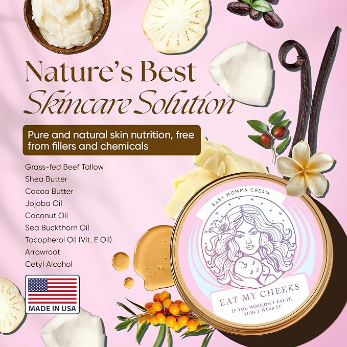 Eat My Face Grass Fed Tallow Cream - Image 3