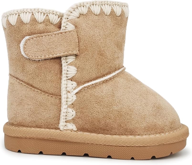 Baby Boots Winter Snow Booties Infant Boys Girls Outdoor Warm Shoes - Image 3