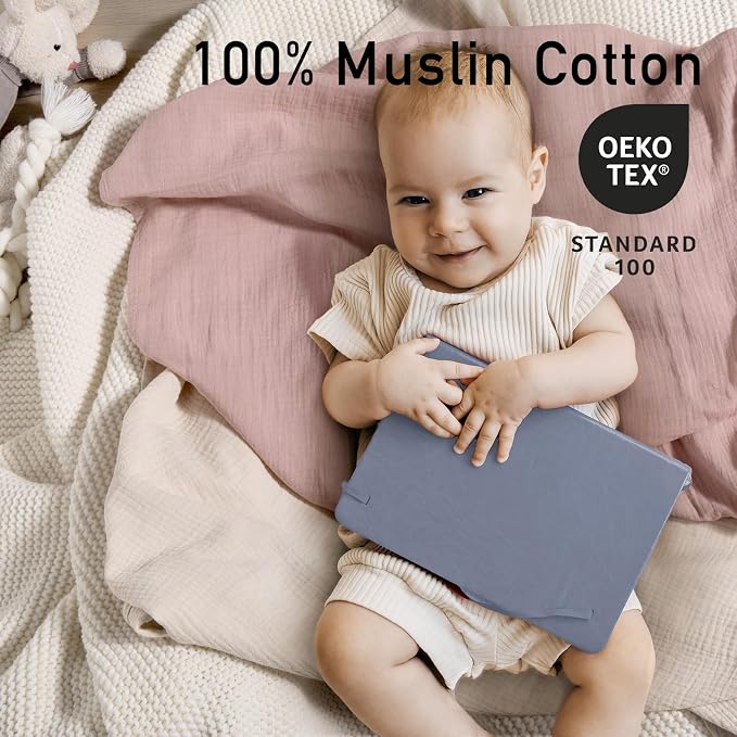 GLLQUEN BABY Muslin Swaddle Blankets - Image 2