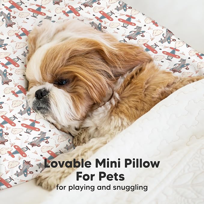 Mini Toddler Pillow with Pillowcase - Image 8