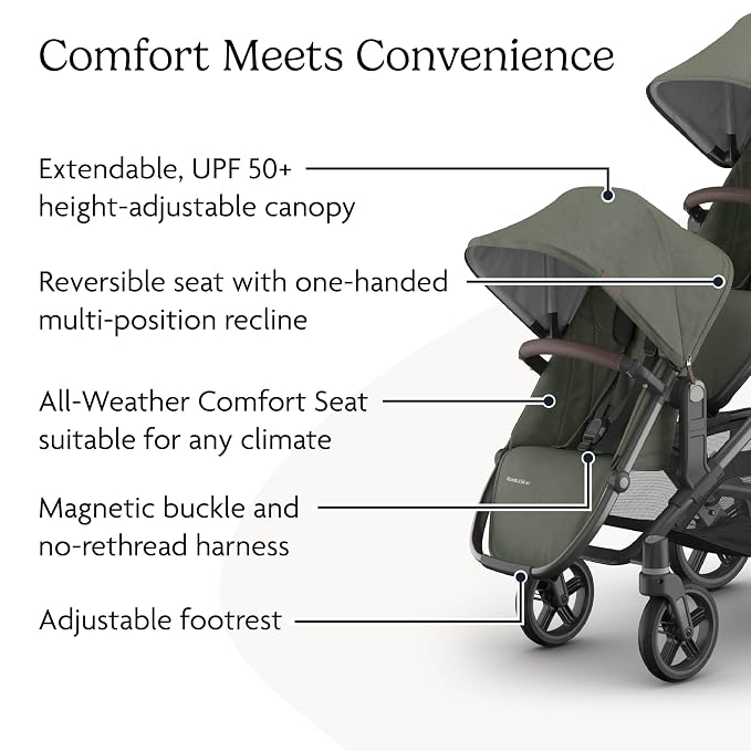UPPAbaby RumbleSeat V3 Second Lower Seat - Image 5