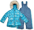Arctic Quest Little Girls Bib Snow Pants and Ski Jacket Water-Resistant Snowsuit by ArcticQuest