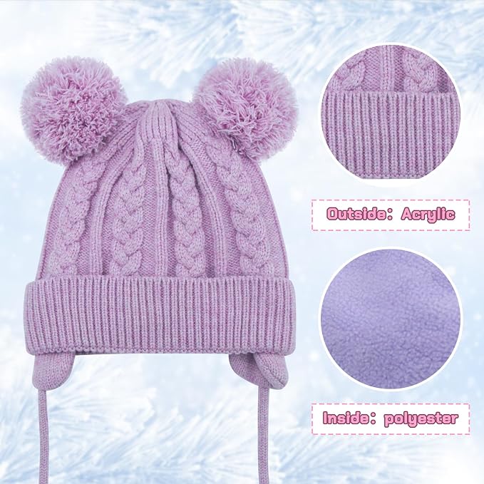 Duoyeree Toddler Winter Hat - Image 5