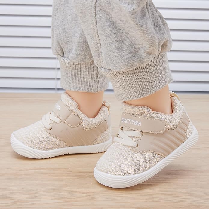 BMCiTYBM Baby Boy Girl Shoes Breathable Mesh Walking Shoes Lightweight Non-Slip - Image 2