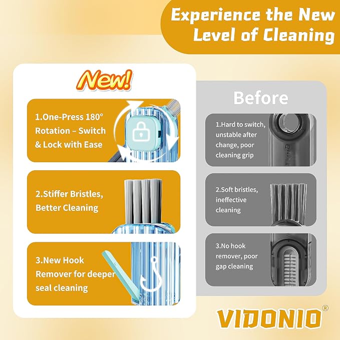 2Pcs 4 in 1 Cup Lid Gap Cleaning Brush Set, Kitchen Gadgets - Image 5