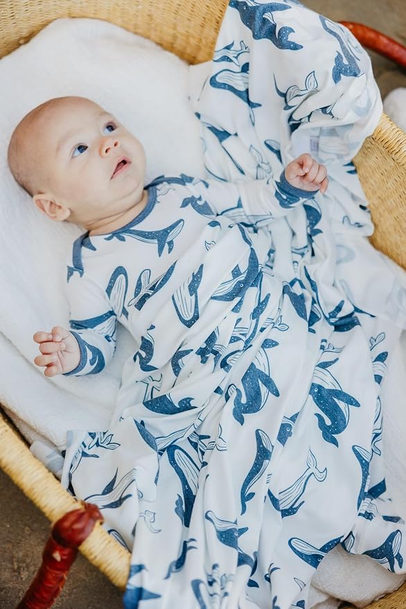 Copper Pearl Baby Swaddle Blanket - Image 8
