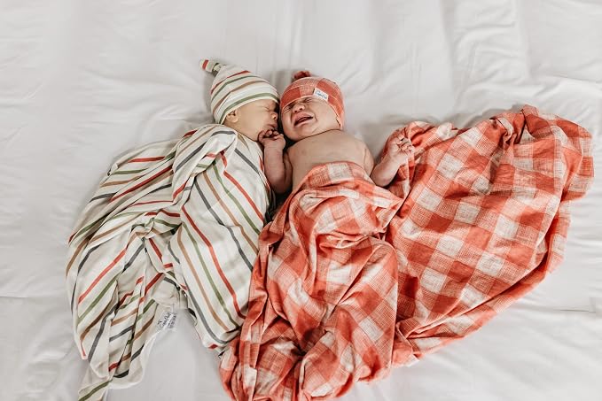 Copper Pearl Large Premium Knit Baby Swaddle Receiving Blanket Ralphie - Image 6