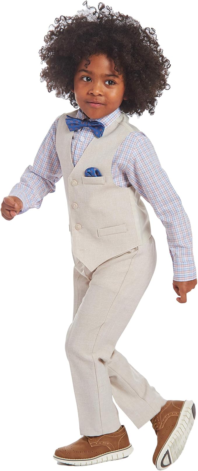 Nautica Boys' 4-Piece Formal Suit Set - Image 3