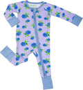 LollyBanks Baby Pajamas, 2-Way Zipper Romper, 95% Viscose Made from Bamboo and by LollyBanks