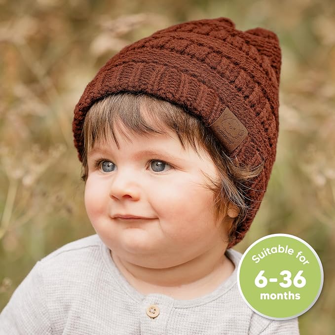 3-Pack Baby Beanies for Boys, Girls - Image 2