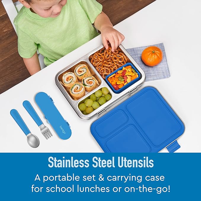 Bentgo® Kids Stainless Steel Utensil Set - Image 2