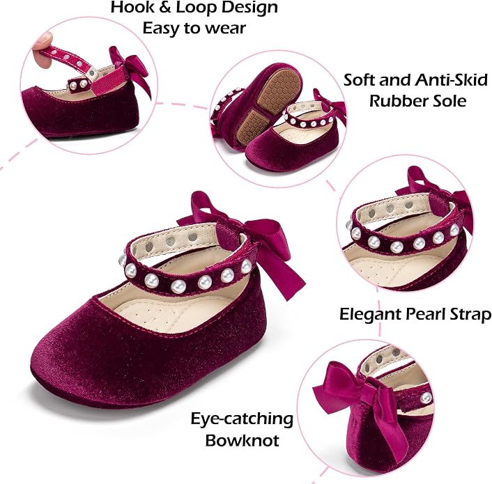 Baby Girls Mary Jane Flats - Image 5