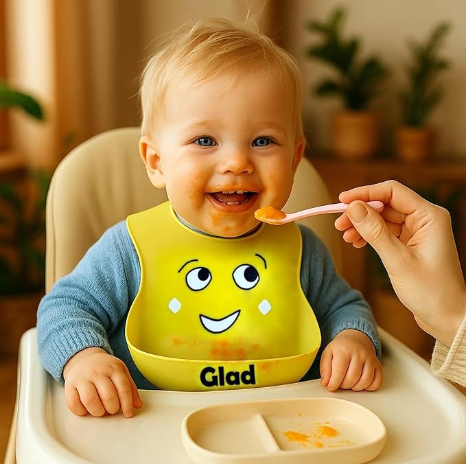 MY FIRST EMOTIONS Set of 4 Silicone Bibs - Image 2