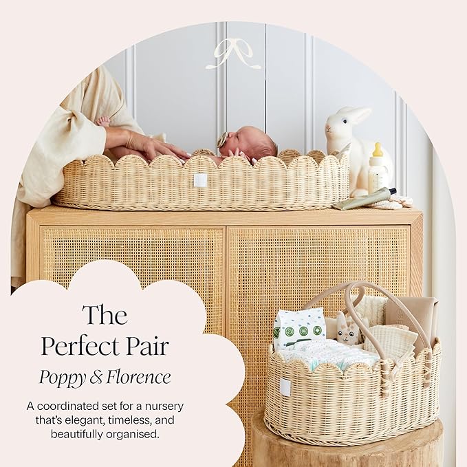 BEBE BASK Premium Baby Diaper Caddy Organizer - Image 5