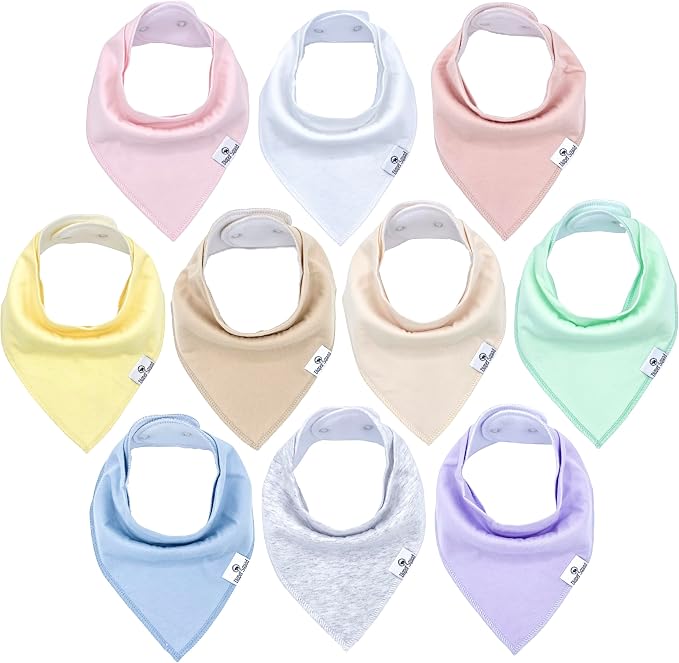 DiaperSquad's Baby Bibs for Drooling and Teething, Bibs for Boys, Baby Girl by DiaperSquad