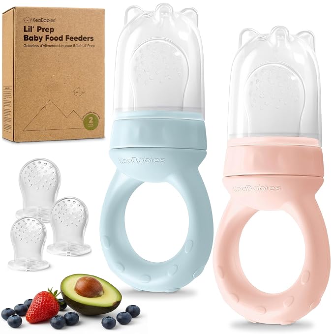 KeaBabies Baby Fruit Feeder 2pk by KeaBabies