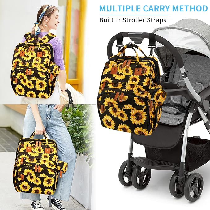 KABAQOO Diaper Bag Backpack - Image 6
