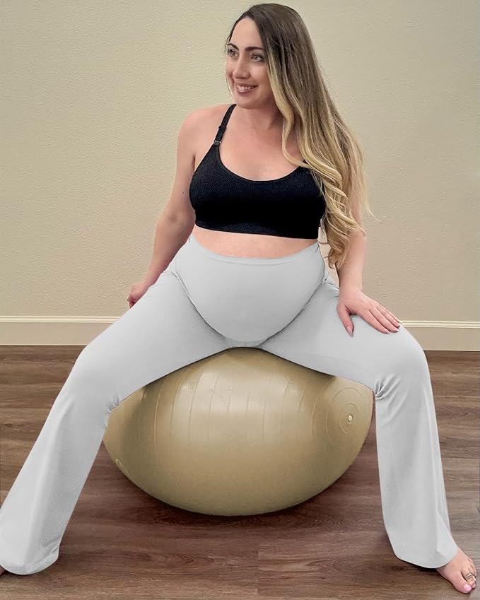G4Free BareFeel Maternity Flare Leggings - Image 5