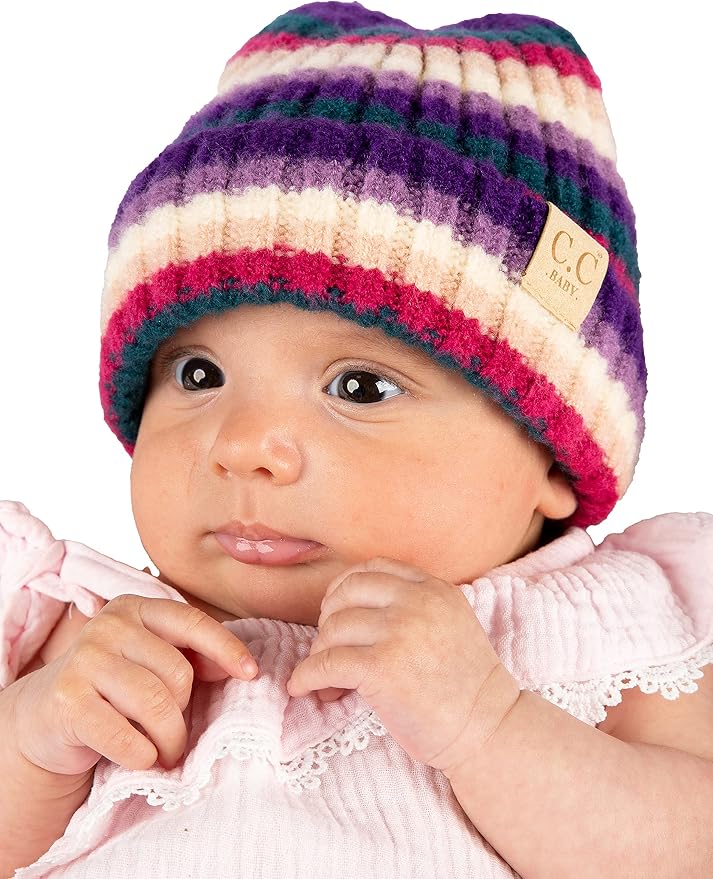 Funky Junque Baby Winter Hat – Cute Newborn Hats, Cozy Warm Infant Beanie by FunkyJunque