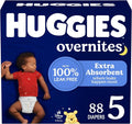 Huggies Size 5 Overnites Baby Diapers: Overnight Diapers, Size 5, 88 Ct by Huggies%C2%AE