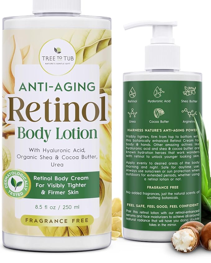 Tree to Tub Retinol Body Lotion by TreeToTub