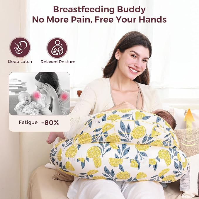 Momcozy Pioneering Safety Fence Nursing Pillow - Image 4