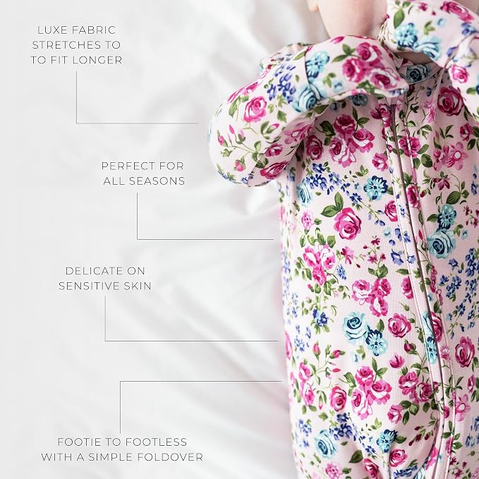 Posh Peanut Convertible Baby Sleepers - Image 4